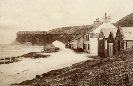 Old Saltburn, the Mortuary, Lifeboat House and Rocket Brigade HQ